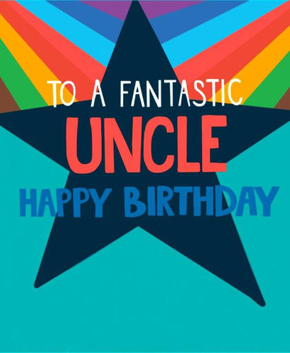 Picture of TO A FANTASTIC UNCLE BIRTHDAY CARD